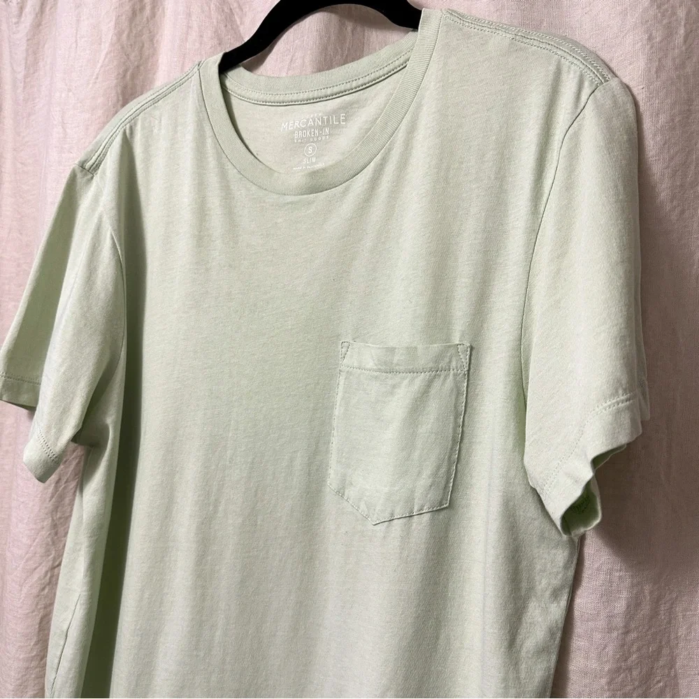 J. Crew Slim Green Tee